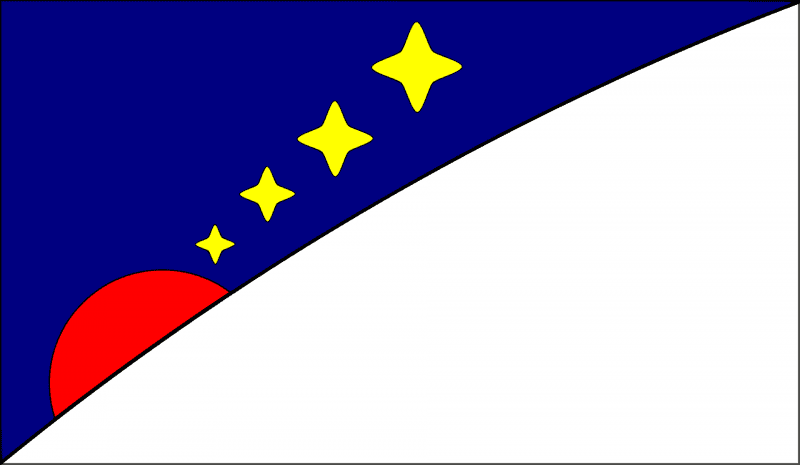 Illustration for article titled Ya puedes elegir la bandera de Asgardia, la primera nación espacial. Estas son las candidatas